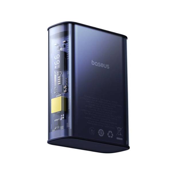 Baseus 20000mAh Explorer Series Semi-Transparent Power Bank – 22.5W Fast Charging