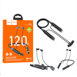 Hoco ES62 Pretty Dual Play Mode Neckband Bluetooth Earphone