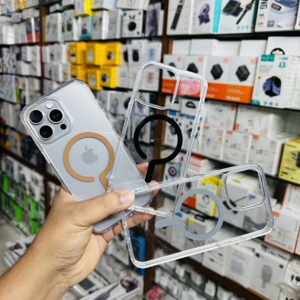 Unique MagSafe clear premium design Case