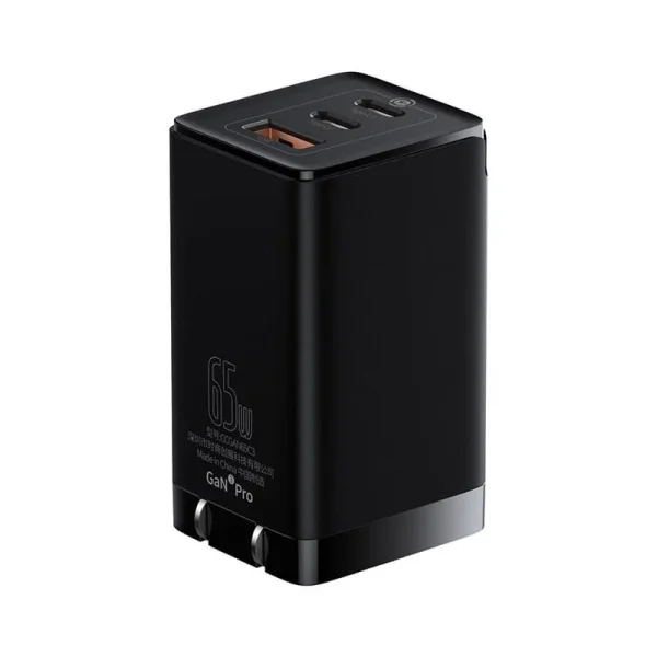 Baseus GaN5 Pro 65W 3 Port Fast Charger