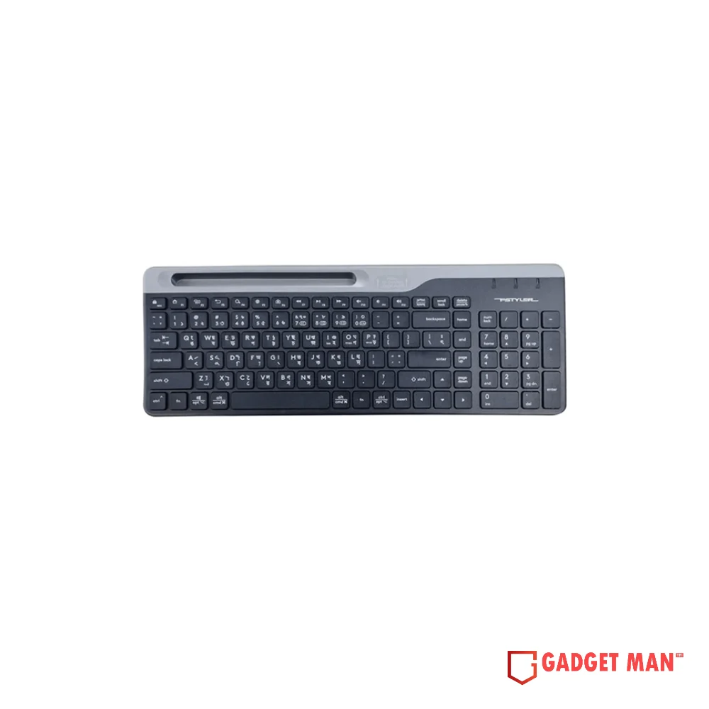 A4TECH Fstyler FBK25 Bluetooth & 2.4G Wireless Keyboard with Bangla