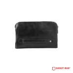 Aegis Anti-Theft Fingerprint Lock Leather Handbag