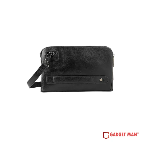 Aegis Anti-Theft Fingerprint Lock Leather Handbag