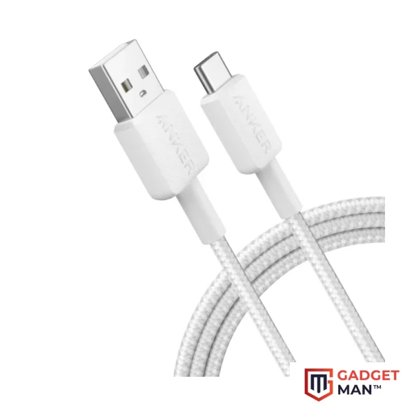 Anker 322 USB-A to USB-C Charging Cable (3ft Braided)
