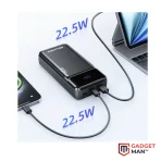 Awei PA-92 20000mAh Power Bank 22.5W Super Fast Charging Portable Charger with Digital Display