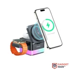 Awei W25 3-in-1 Desktop Magnetic Wireless Charger