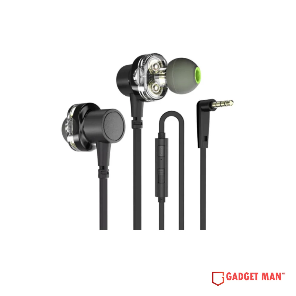 Awei Z1 3.5mm Dual Driver Wired Earphones