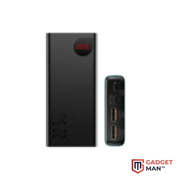 Baseus 20000mah Adaman Metal Fast Charging Power Bank Black (22.5W)