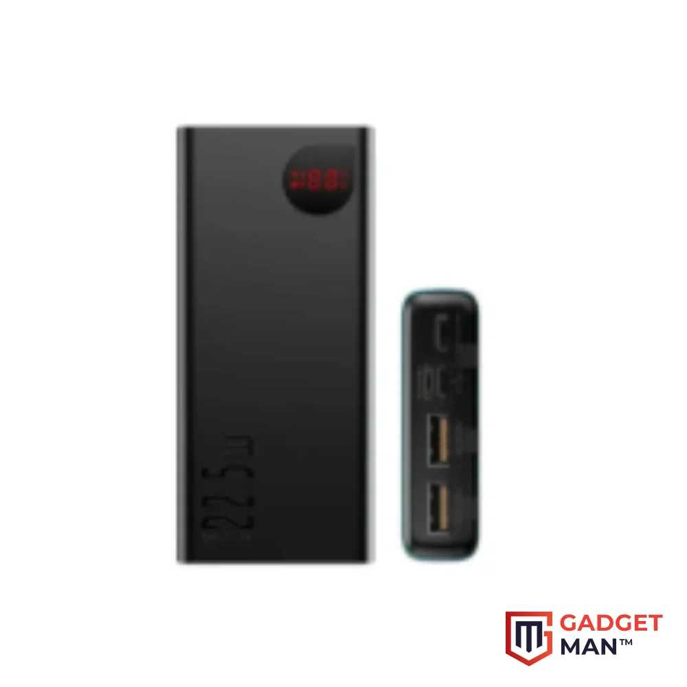 Baseus 20000mah Adaman Metal Fast Charging Power Bank Black (22.5W)