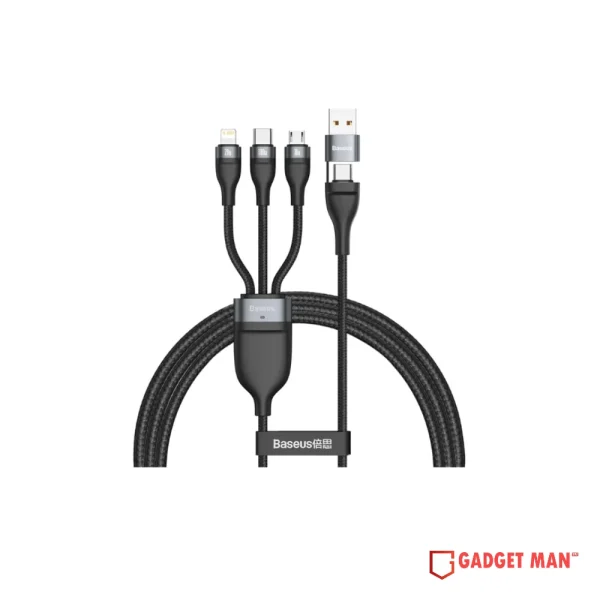 Baseus Flash Series Two For Three Data Cable - 1.2m