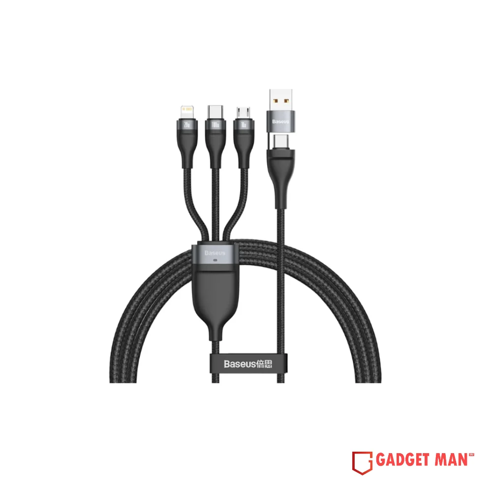 Baseus Flash Series Two For Three Data Cable - 1.2m