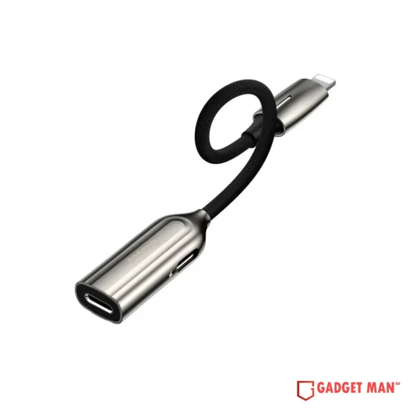 Baseus L55 2-in-1 iP Male to Dual iP Female Adapter