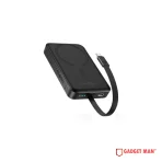 Baseus Magnetic Mini 30W Wireless Fast Charge Power Bank with Built-in Cable - 10000mAh