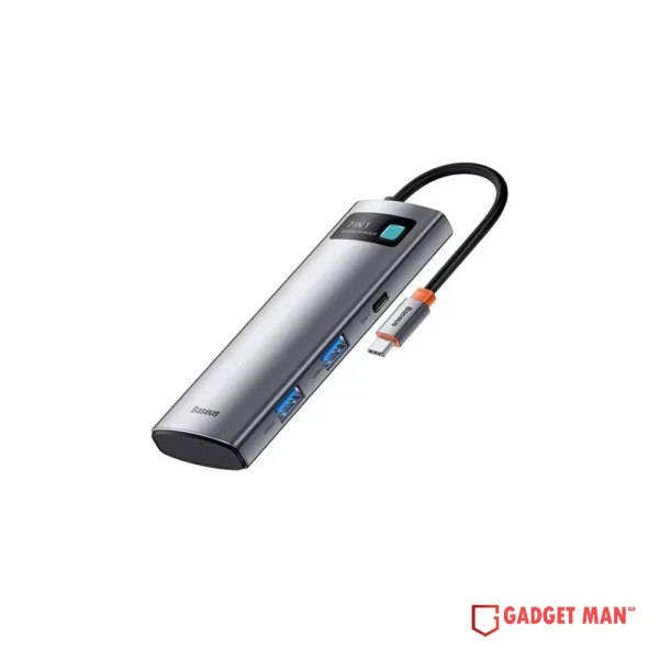 Baseus Metal Gleam Series/ Starjoy 7 in 1 Multifunctional Type-C Hub