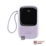 Baseus Qpow Digital Display QC Power Bank 20000mAh 20W with Lightning Cable