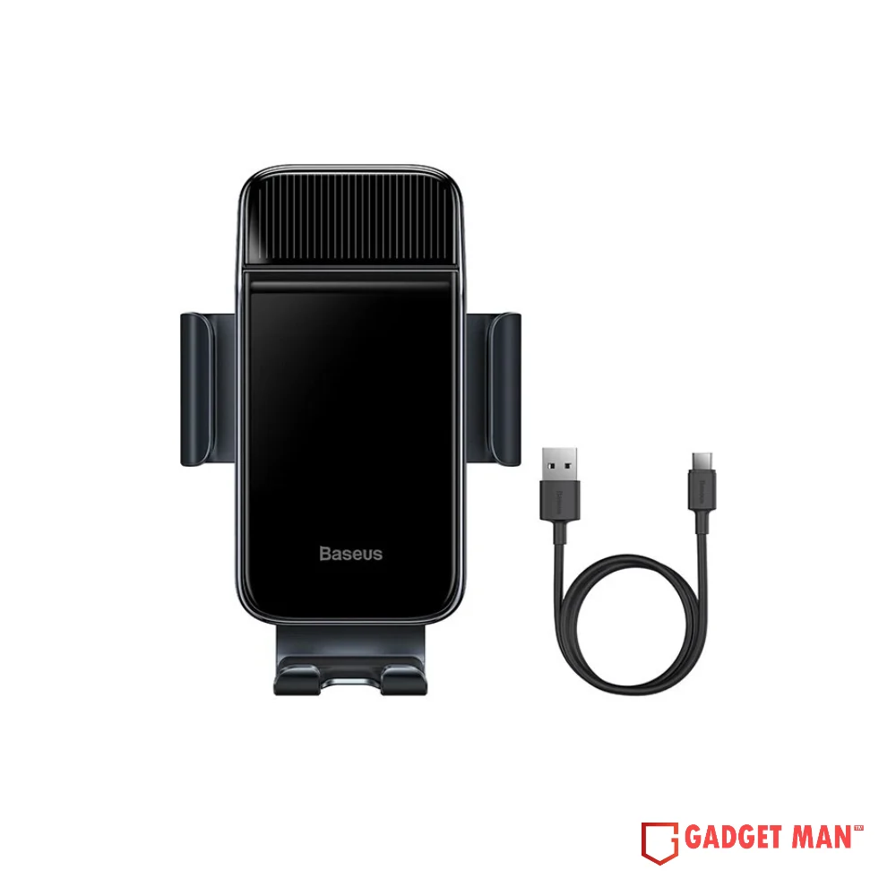 Baseus Smart Solar Power Wireless Car Mount Electric Holder