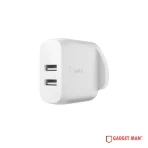 Belkin Boostup Charge Dual USB-A Wall Charger 24W + USB-A to USB-C cable - 1M