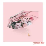 BlackGold Frame 3-Fold Dual-Canopy Umbrella