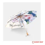 BlackGold Frame 3-Fold Dual-Canopy Umbrella