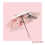 BlackGold Frame 3-Fold Dual-Canopy Umbrella