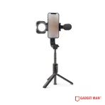 BlitzWolf BW-BS15 Tripod Selfie Stick with Fill Light & Microphone