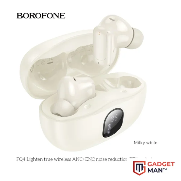 BOROFONE FQ4 Nirkabel Eaphone ANC + ENC Wireless Earbud