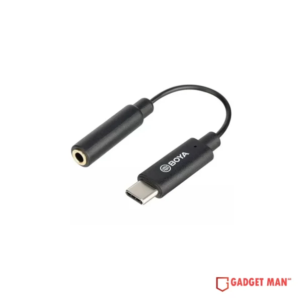 BOYA BY-K4 3.5mm TRS Female to Type-C Male Audio Adapter
