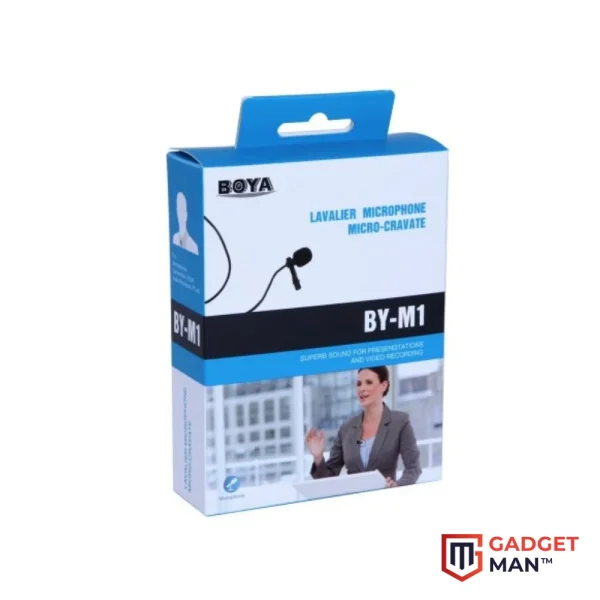 Boya BY-M1 Omnidirectional Lavalier Microphone (Original)