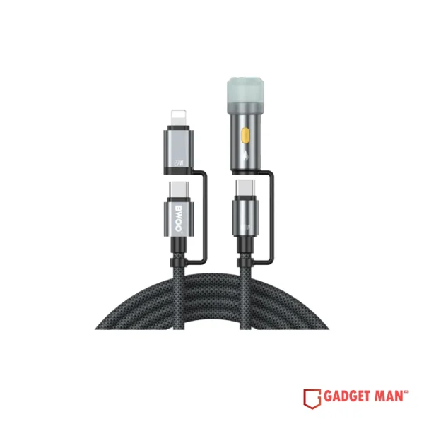 BWOO BO-X307 4-in-1 Lightning Cable with Lighter
