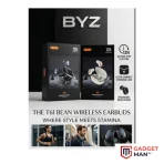 BYZ T61 Bean Wireless Earbuds – True Wireless Noise Cancelling Earphones