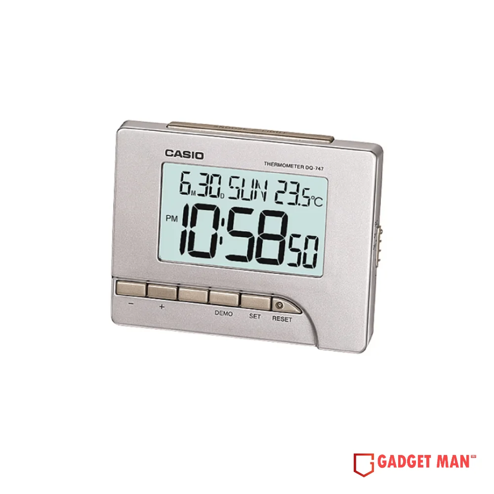 Casio DQ-747-8DF Analog Quartz Alarm Clock