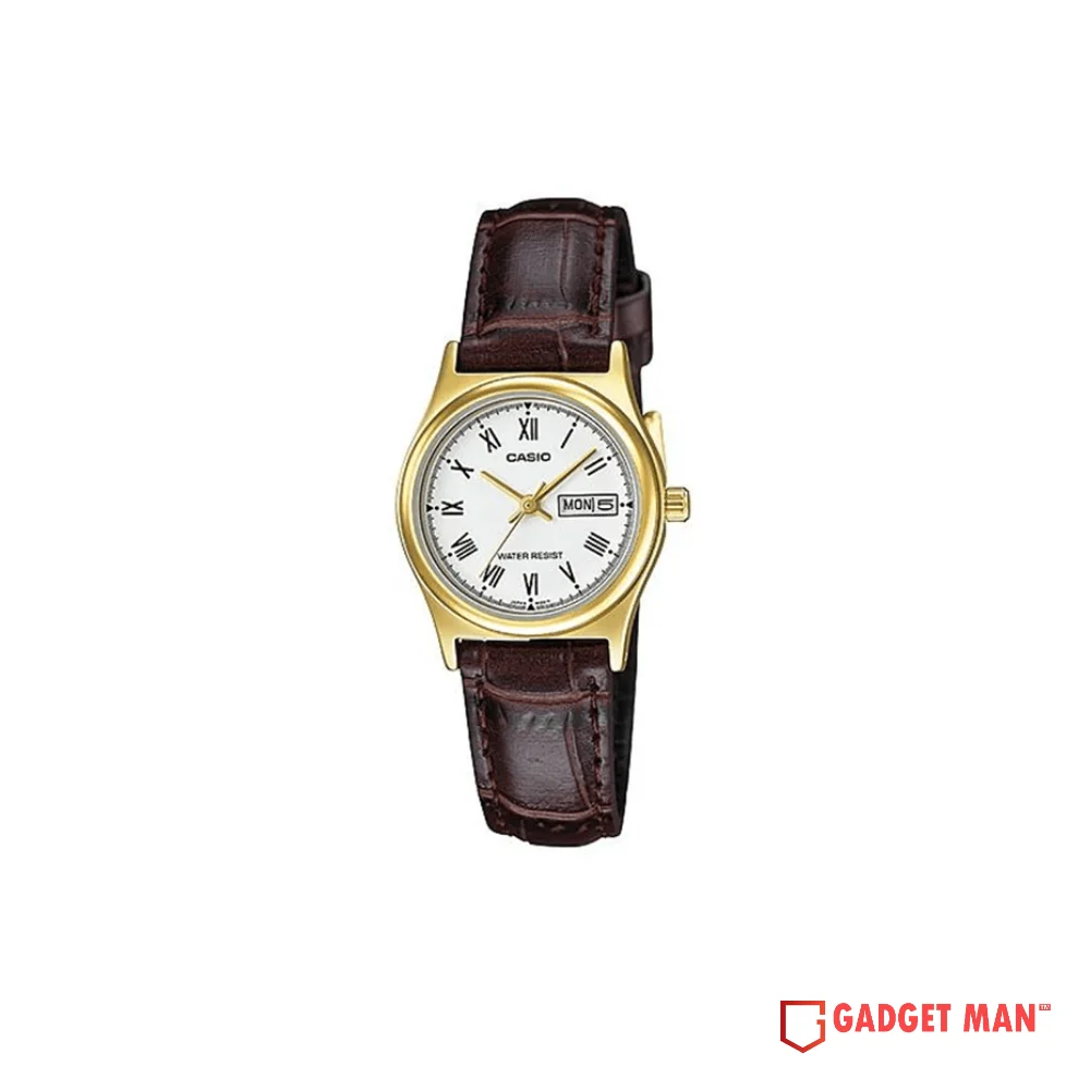 Casio Enticer LTP-V006GL-7B Analog Leather Strap Women’s Watch