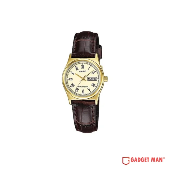 Casio Enticer LTP-V006GL-9B Analog Leather Strap Women’s Watch