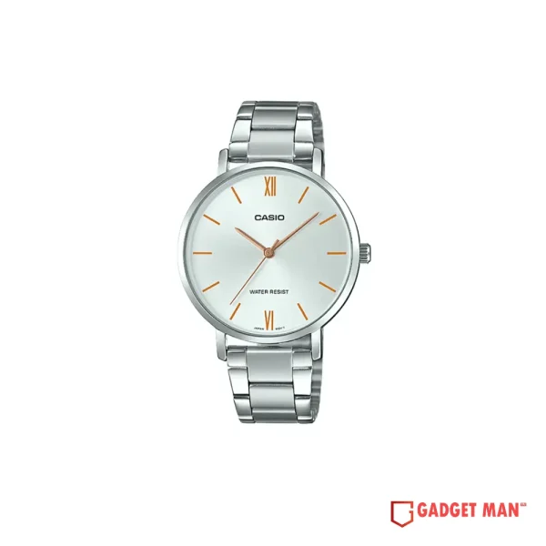 Casio Enticer LTP-VT01D-7B Analog Stainless Steel Women’s Watch