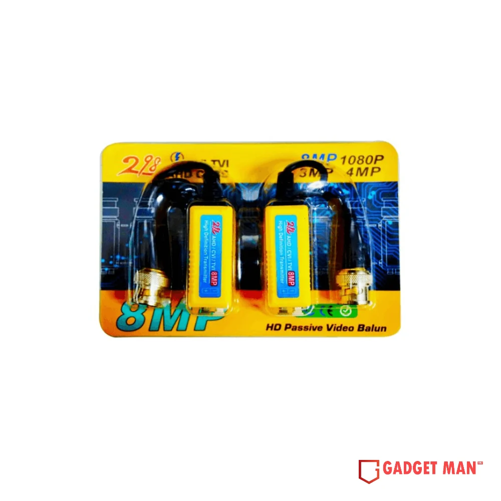 CCTV 8MP Video Balun HD Passive Video Balun