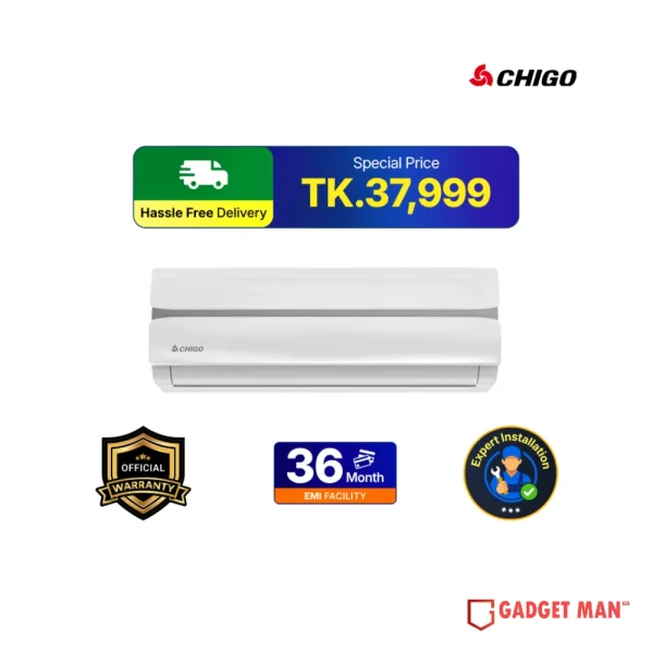 Chigo CS-35C3A-BD Non-Inverter Air-Conditioner - 1 Ton
