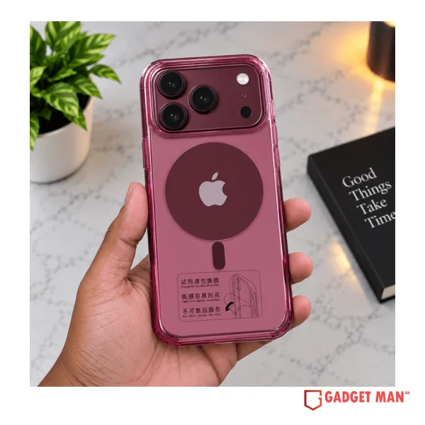 Clear Case with Magsafe Logo for iPhone 18 Series