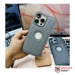 Cloth, Texture Logo Cut Case