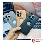 Cloth, Texture Logo Cut Case