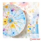 Color Bloom 16-Rib Sun & Rain Umbrella