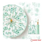 Color Bloom 16-Rib Sun & Rain Umbrella