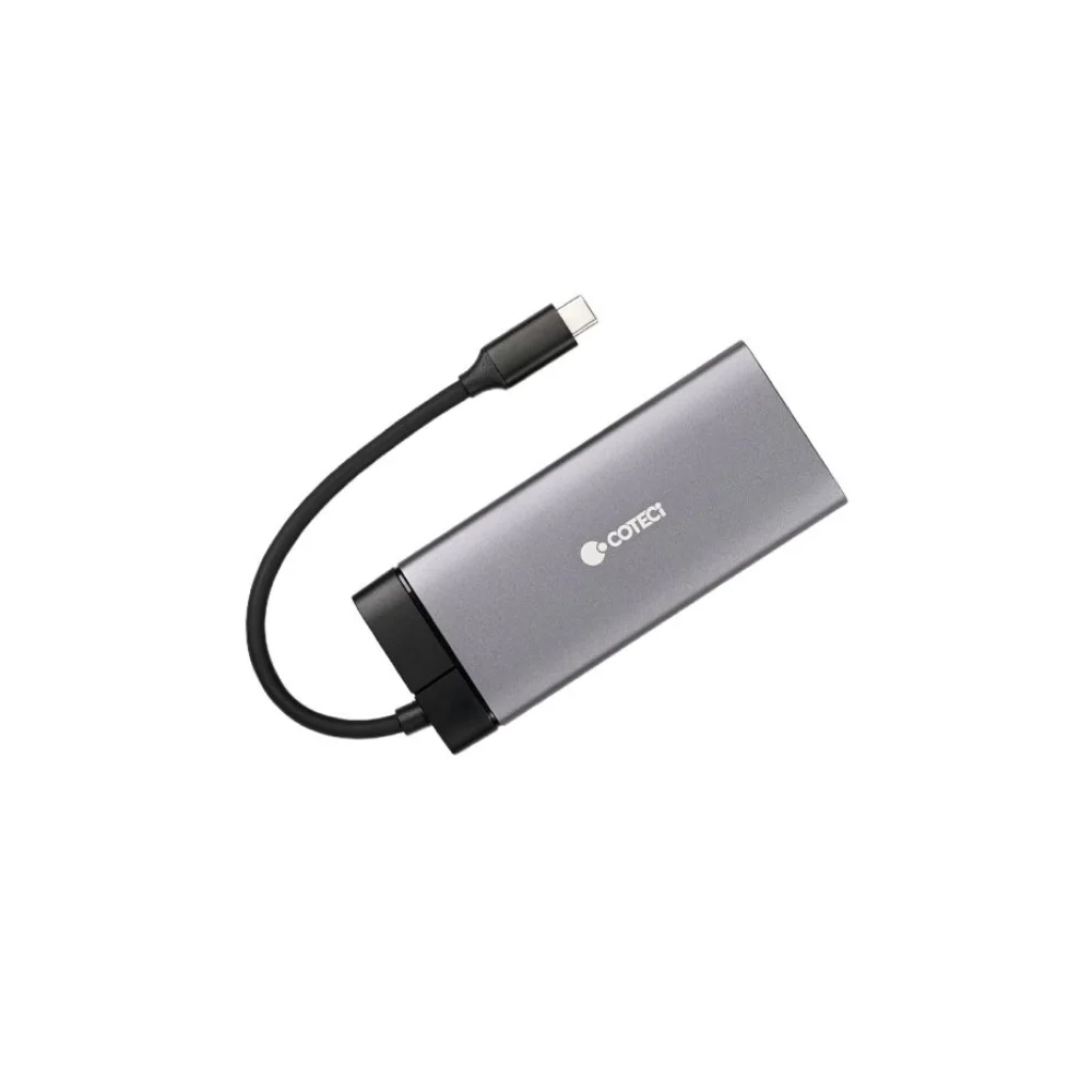 COTECi 5 in 1 USB-C HUB Multiport Adapter