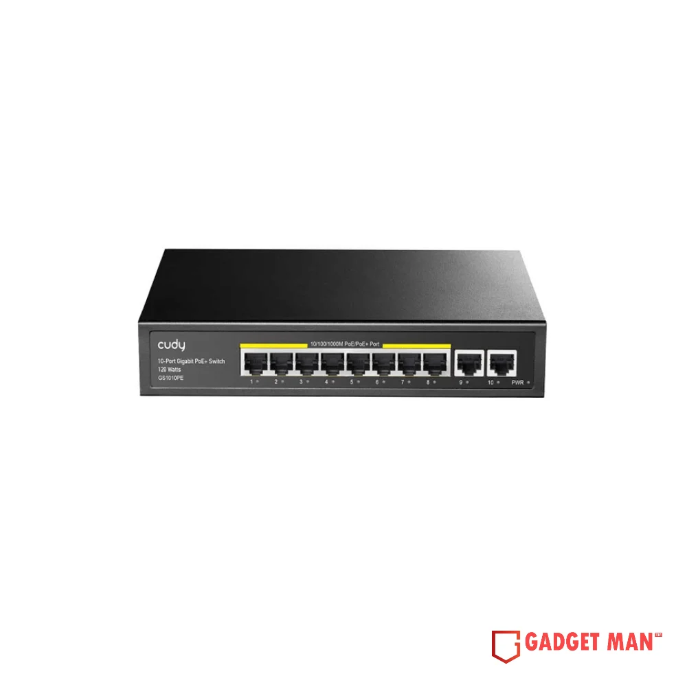Cudy GS1010PE 8 Port Unmanaged PoE+ Switch