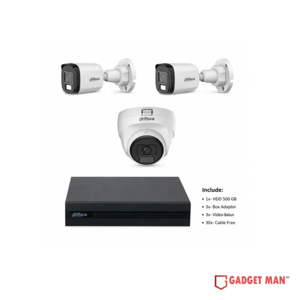 Dahua 3 Unit Security Package