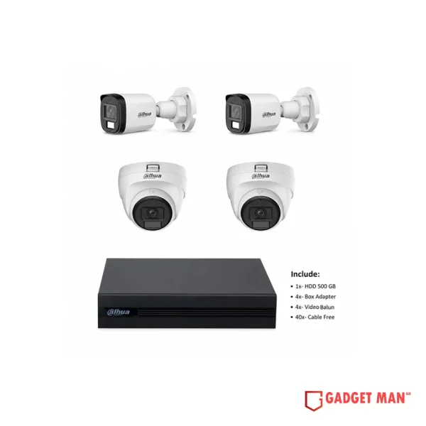 Dahua 4 Unit Security Package