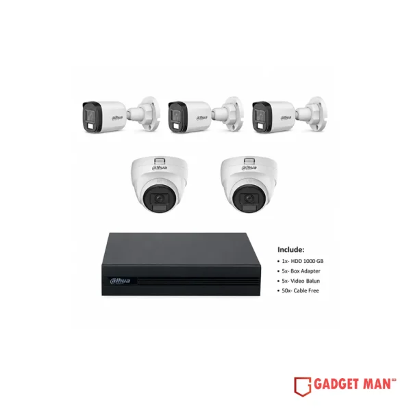 Dahua 5 Unit Security Package