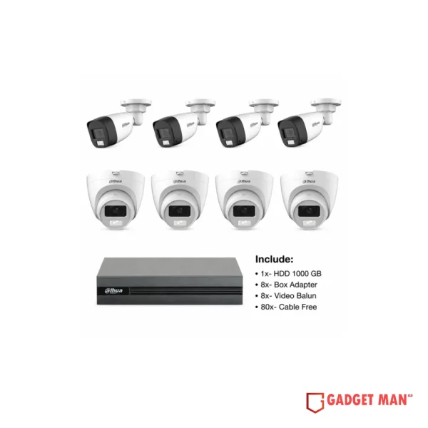 Dahua 5MP 8 Unit Security Package