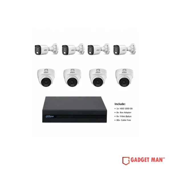 Dahua 8 Unit Security Package