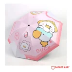 Dudu Duck 21-inch 8-Rib Manual Compact Umbrella