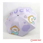 Dudu Duck 21-inch 8-Rib Manual Compact Umbrella